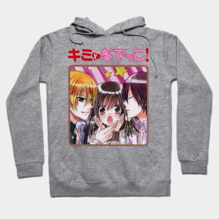 Kimi to Nadeko (Bakemonogatari) "Fake Cover" Hoodie